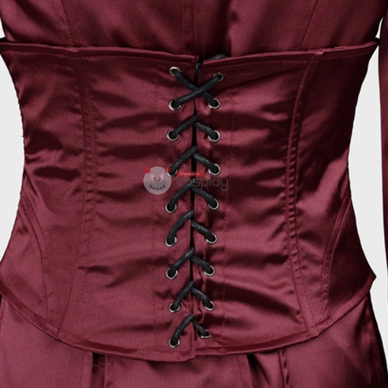 X-Men Dark Phoenix Costume Jean Grey Cosplay Costume Deluxe Version - Top Level 10 X-Men Dark Phoenix Costume Jean Grey Cosplay Costume Deluxe Version - Top Level - Image 8