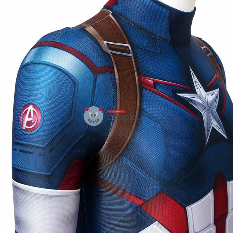 Kids Captain America Costume Avengers: Age Of Ultron Steven Rogers Cosplay Costume 10 Kids Captain America Costume Avengers: Age Of Ultron Steven Rogers Cosplay Costume - Image 8