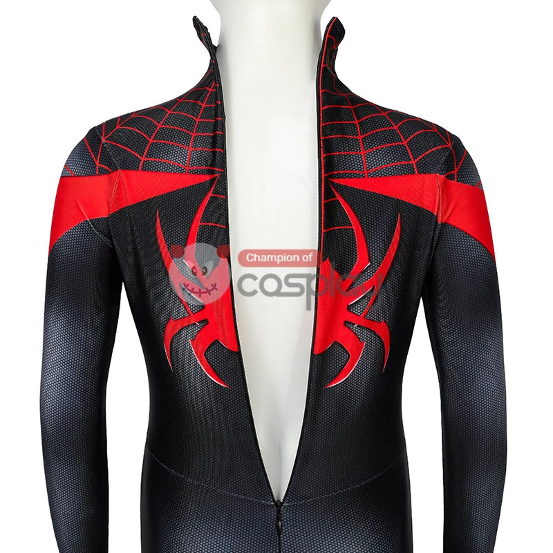 Kids Ultimate Spider Man Cosplay Costume Spiderman PS5 Miles Morales Jumpsuit 11 Kids Ultimate Spider Man Cosplay Costume Spiderman PS5 Miles Morales Jumpsuit - Image 9