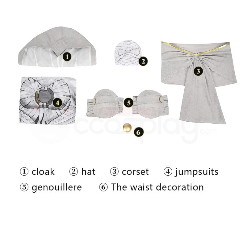 Moon Knight Costume Moon Knight Marc Spector Hallowee Cosplay Suit 12 Moon Knight Costume Moon Knight Marc Spector Hallowee Cosplay Suit - Image 10