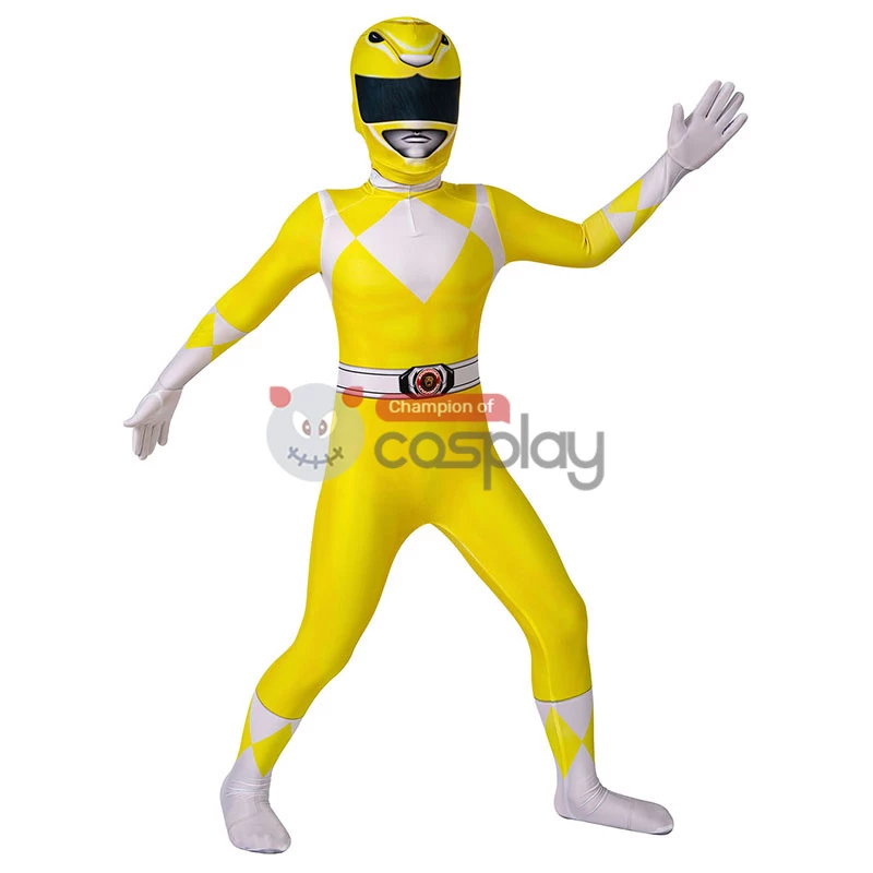 Kids Power Ranger Costume Jumpsuit Power Rangers Cosplay Suit 32 Kids Power Ranger Costume Jumpsuit Power Rangers Cosplay Suit - Image 30