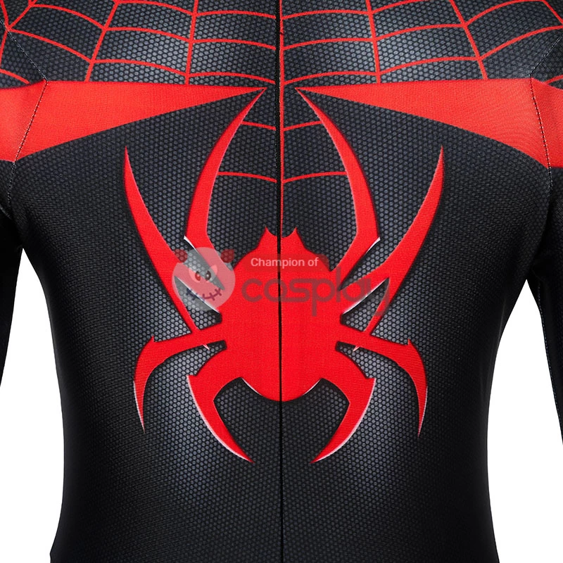Kids Ultimate Spider Man Cosplay Costume Spiderman PS5 Miles Morales Jumpsuit 12 Kids Ultimate Spider Man Cosplay Costume Spiderman PS5 Miles Morales Jumpsuit - Image 10