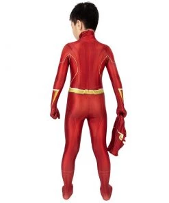 Kids Barry Allen Bodysuit Superhero Red Cosplay Costume -Cosplay Sales Store A0010419 800x800 1
