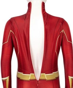 Kids Barry Allen Bodysuit Superhero Red Cosplay Costume -Cosplay Sales Store A0010455 800x800 1