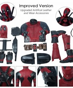 Deadpool 2 Costume Wade Wilson Deadpool Cosplay Costume Full Set -Cosplay Sales Store A2 800x800 1