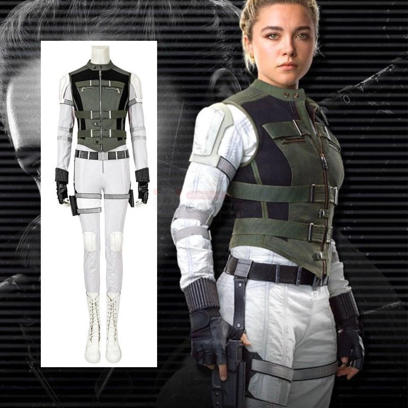 Yelena Belova Costume Black Widow 2021 Cosplay Costume 8 Yelena Belova Costume Black Widow 2021 Cosplay Costume - Image 6