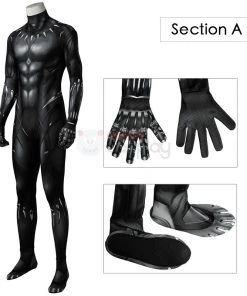 Black Panther Jumpsuit T'Challa Cosplay Costumes -Cosplay Sales Store C5 800x800 1