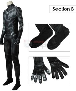 Black Panther Jumpsuit T'Challa Cosplay Costumes -Cosplay Sales Store C6 800x800 1