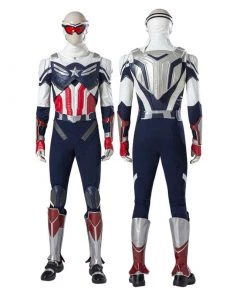 Sam Wilson Costume The Falcon and the Winter Soldier Captain America Cosplay Suit