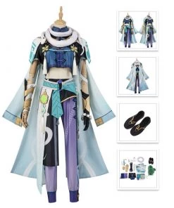 Genshin Impact Baizhu Cosplay Costume