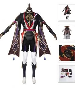 Genshin Impact Scaramouche Cosplay Costume
