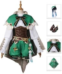 Venti Costume Genshin Impact Cosplay Suit