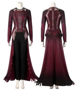 Wanda Maximoff Costume Doctor Strange in the Multiverse of Madness Scarlet Witch Cosplay Suit