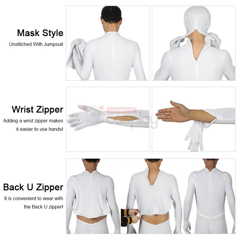 Clark Kent Lois Blue Jumpsuit Cosplay Costume 20 Clark Kent Lois Blue Jumpsuit Cosplay Costume - Image 18