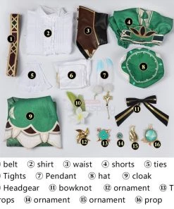 Venti Costume Genshin Impact Cosplay Suit -Cosplay Sales Store en 800x800 10